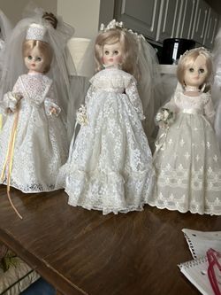 Effanbee  Vogue And AE. Bride dolls.  14”