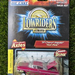 59 Chevy Impala “Hot Pink” Diecast 