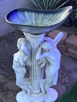 Victorian bird bath