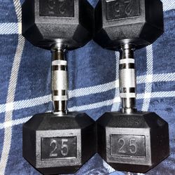 25LB DUMBBELL HEX