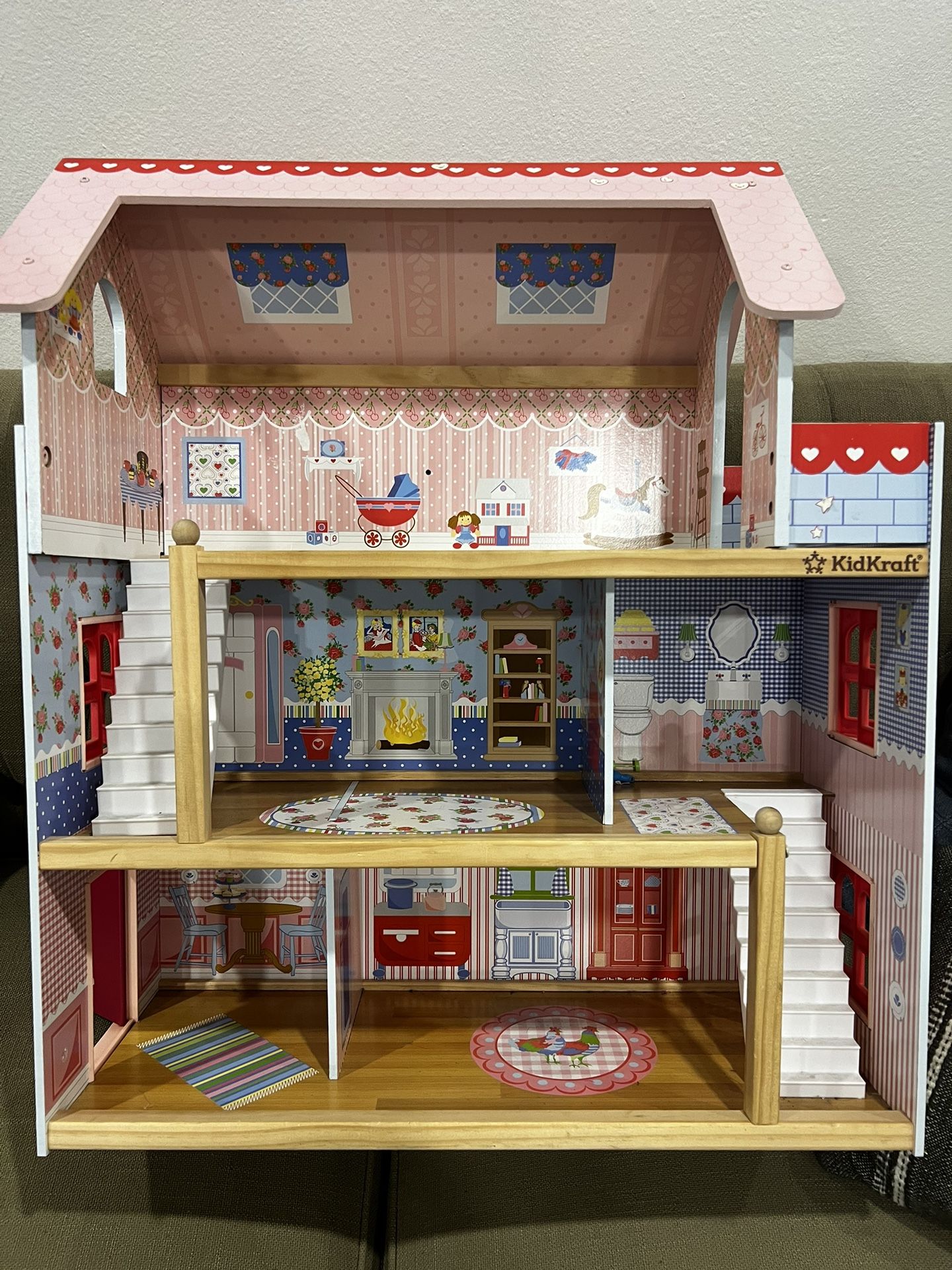 Dolls for kidkraft chelsea dollhouse sale