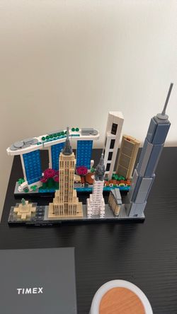 LEGO Architecture Singapore and New York City