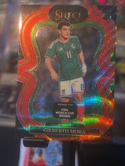 2025-26 Panini Select Fifa World Cup Gilberto Mora /68 Color Match