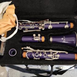 Purple Cecilio Clarinet 