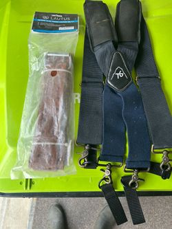 Tool belt and suspenders