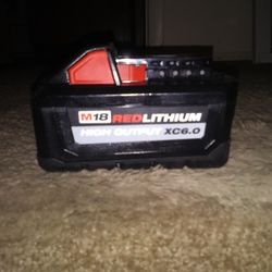 M18 High Output 6 Amp Battery