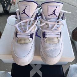 Jordan 4’s Purple Metallic
