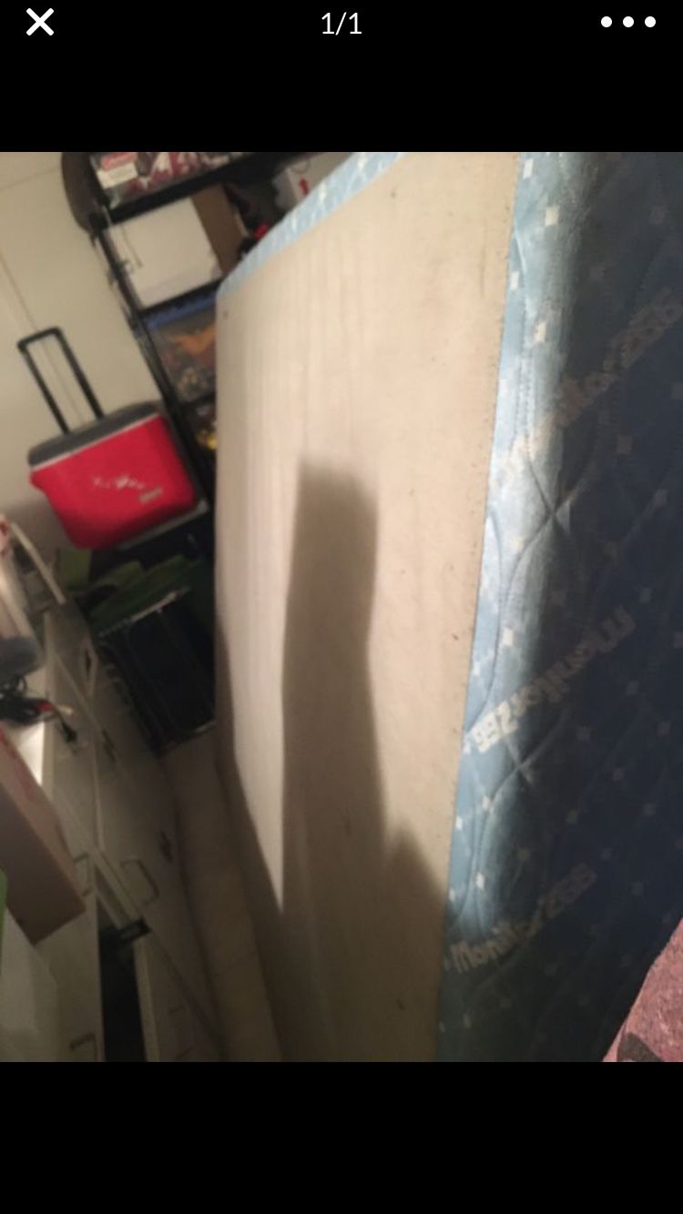 Free queen box spring in good shape from clean home