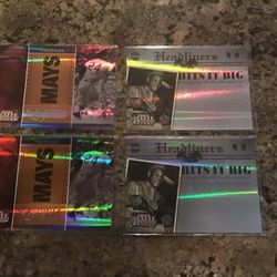 2007 &2008 Donruss Willie Mays 