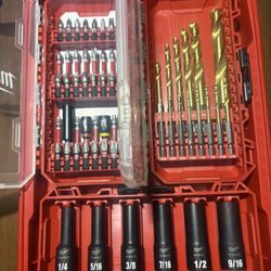 Milwaukee Shockwave Impact Driver Bit Set  PACKOUT Case (60-Piece)