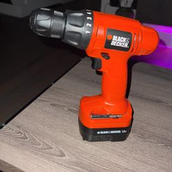 12v Black Decker Drill