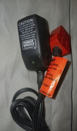 Fisher Price, Power Wheels, 6 Volt Red Battery Charger, 00(contact info removed), 00(contact info removed)