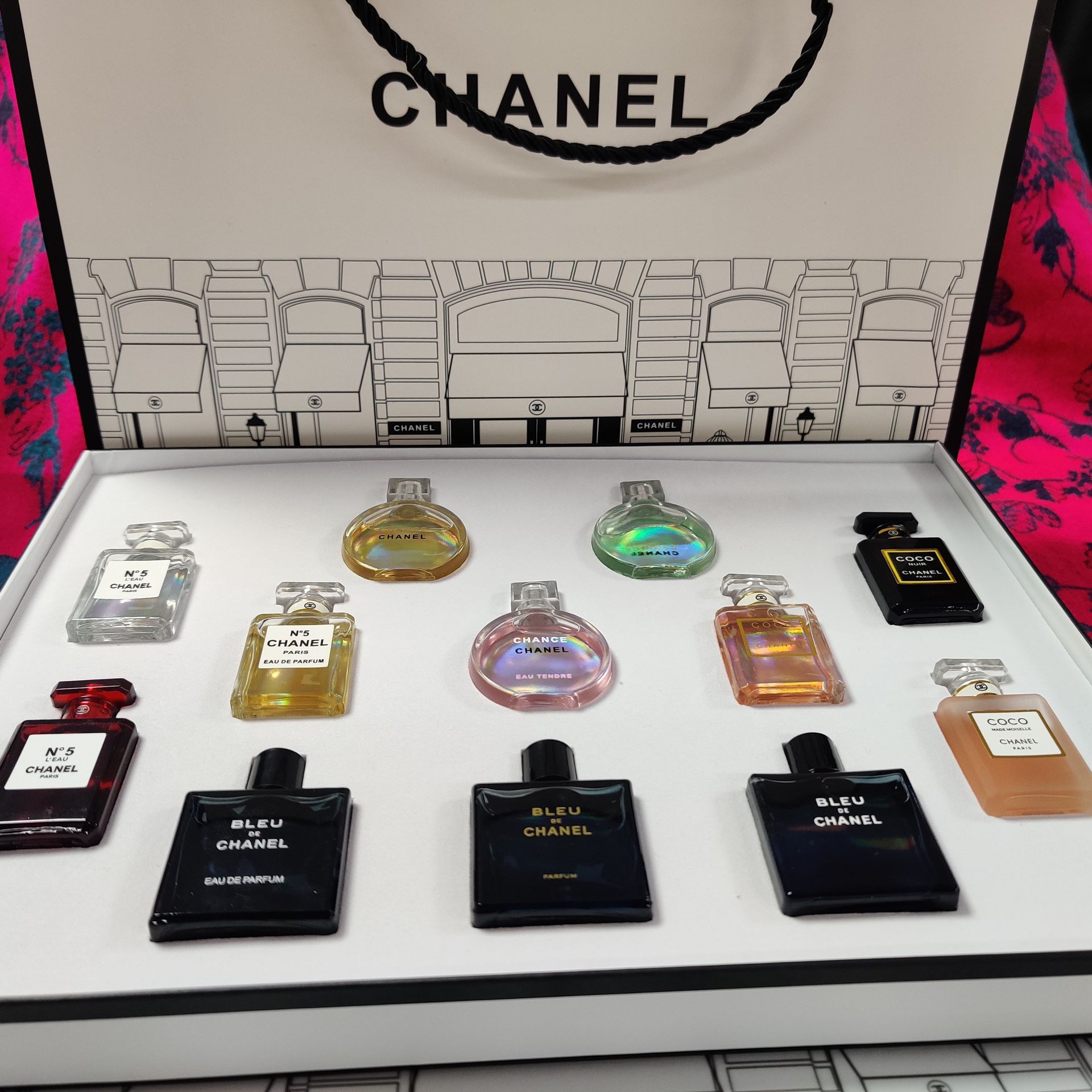 chanel perfume for women sample set