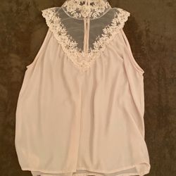 Lace & Satin Blouse 