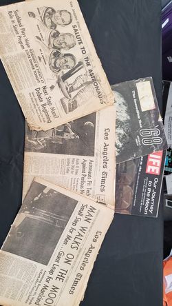 Apollo 11 Launch memorabilia from 1969
