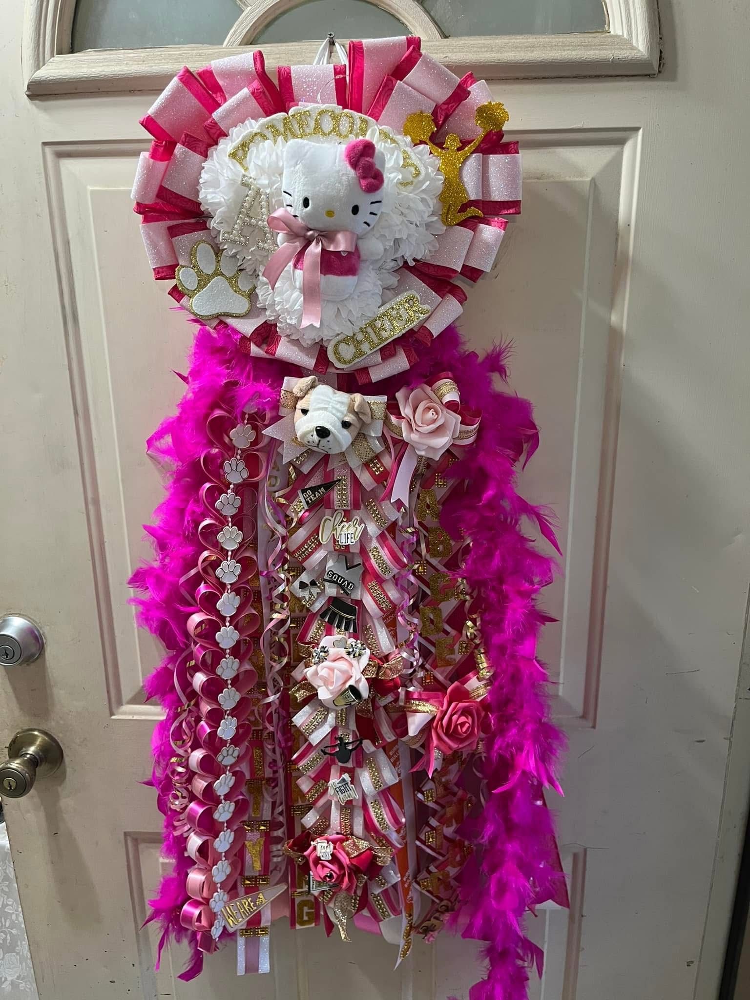 Homecoming Football Mums For All Schools All Sizes And Shapes And Colors And Prices