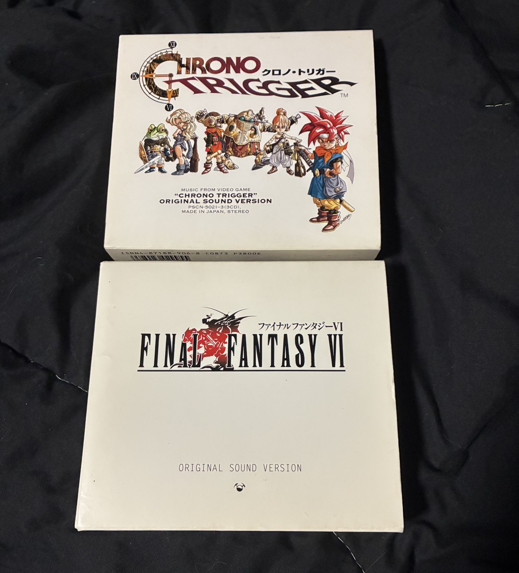 Final Fantasy VI (6) & Chrono Trigger Original Soundtracks Japanese Import