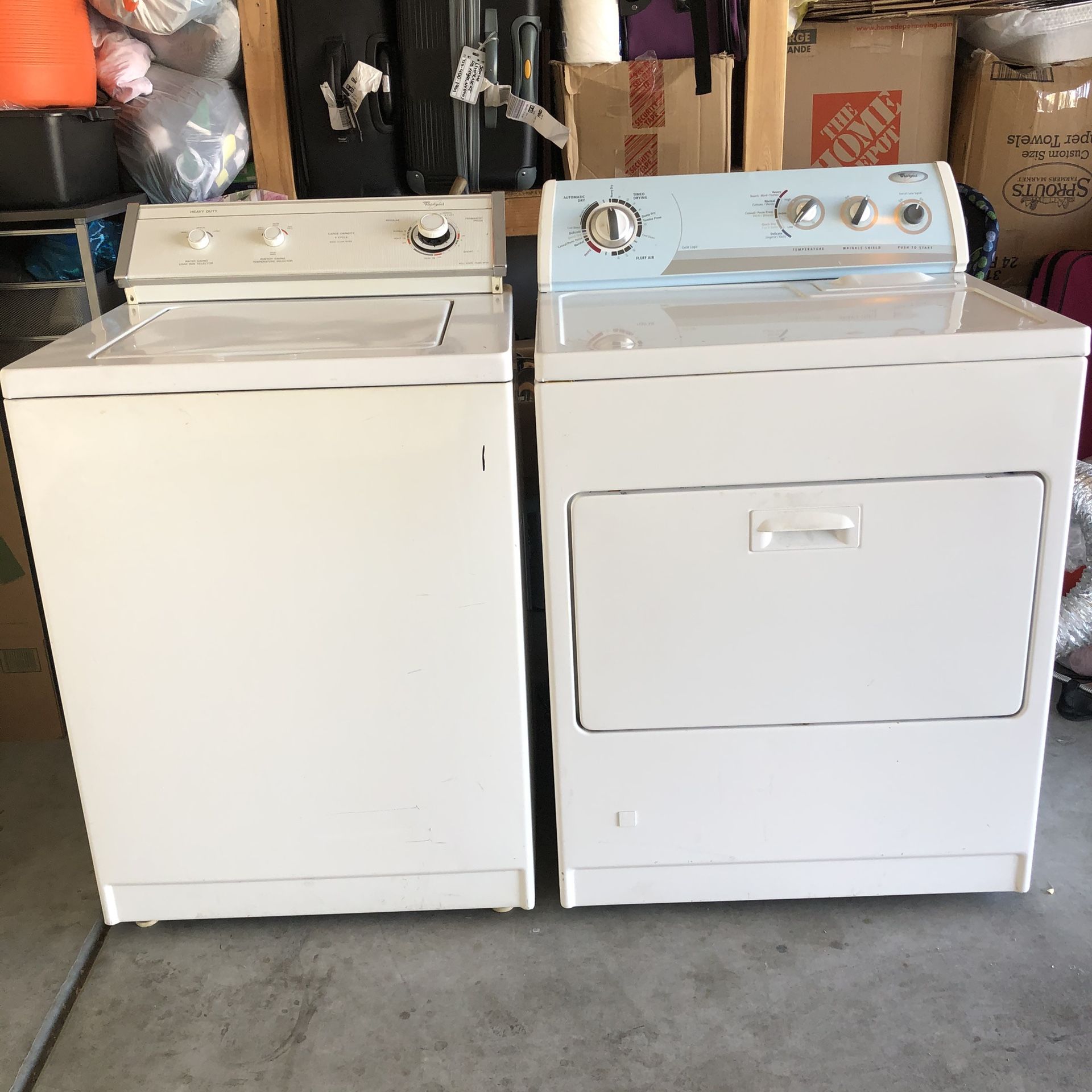 Electric Washer and Gas Dryer beautiful