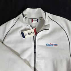 Cessna logo jacket- New With Tags- Mens Large