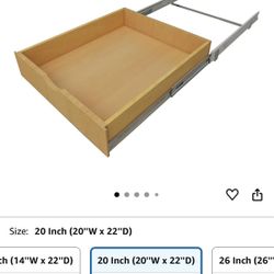 20 inch Width Kitchen Bottom Mount Soft Close Pull/Roll Out Organizer Drawer