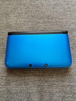 Nintendo 3DS LL Blue/Black – English Setup – 32GB SD Card – Charger Included