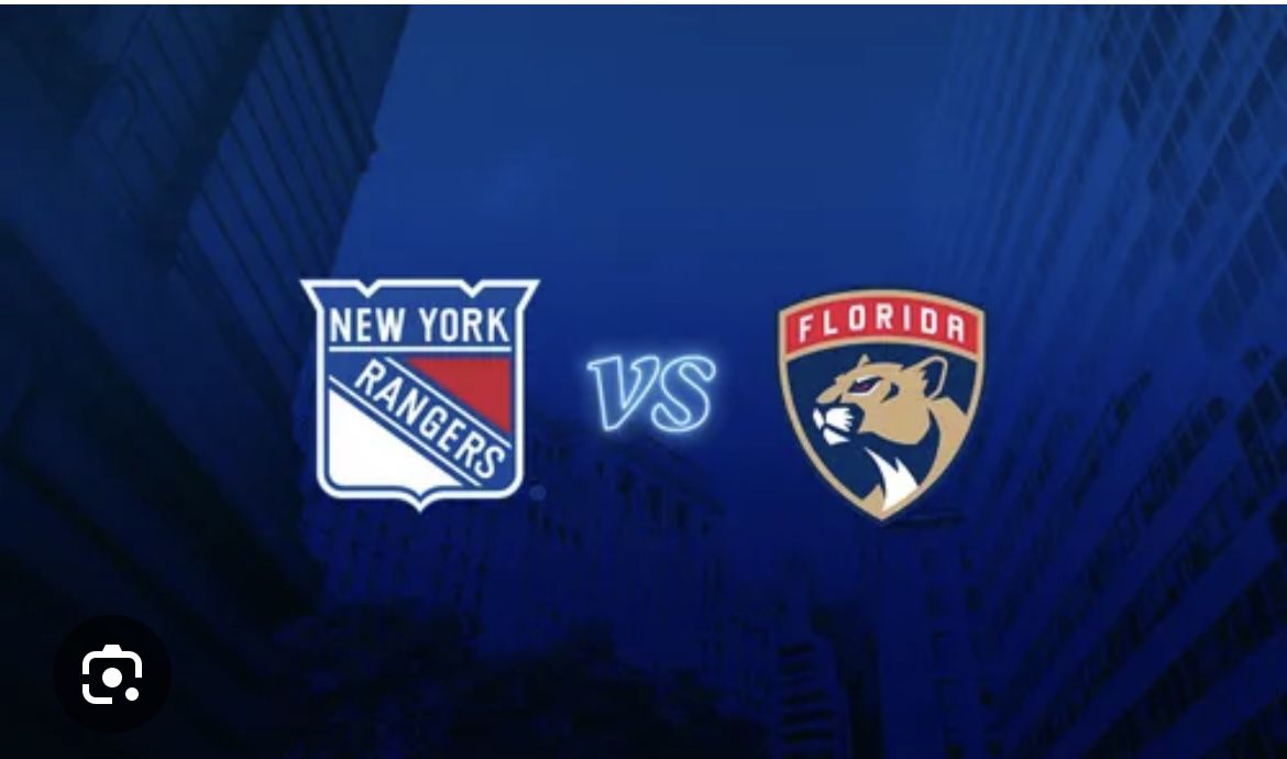 Florida Panthers v New York Rangers Home Game Number One