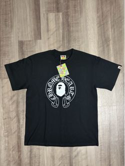 Black Bape x Chrome Hearts Shirt (size M)
