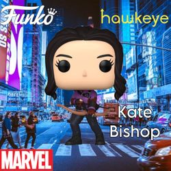 (NEW) Funko POP! Marvel: Hawkeye #1215 Kate Bishop (Amazon Exclusive) (Perfect Gift for any Marvel fan or collector)