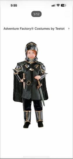 Boys warriors costume