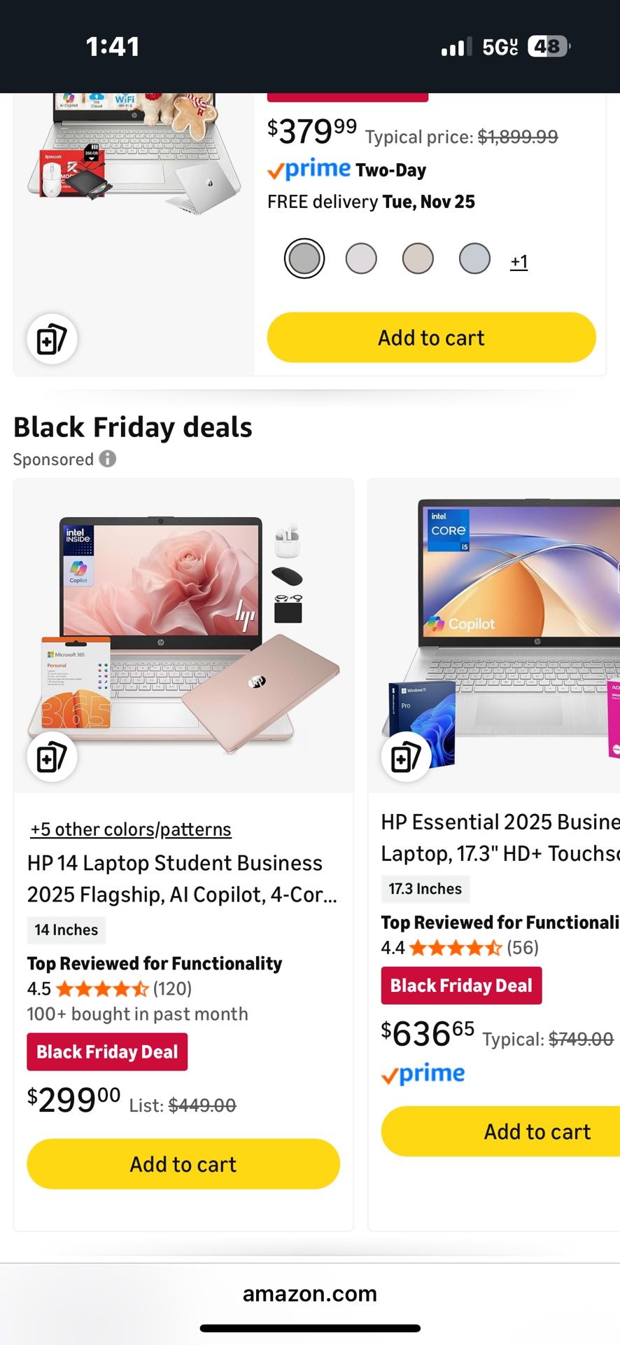 HP STUDENT/BUSINESS LAPTOP ROSEGOLD