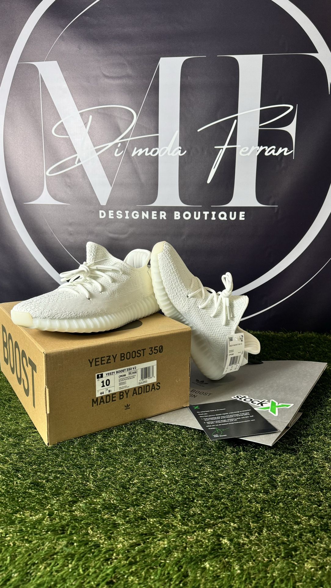 Adidas Yeezy Boost 350 Cream White Size 10 Brand New In Box display picture 1