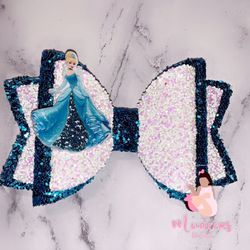 Cinderella Hair Bow