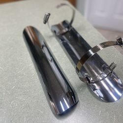 Harley Davidson Chrome Heat Cover Pair