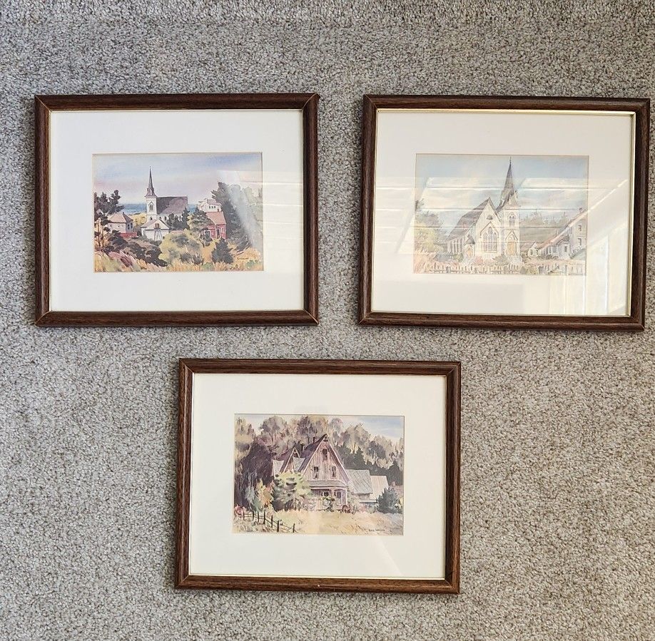 Set Of 3 Prints Wall Art