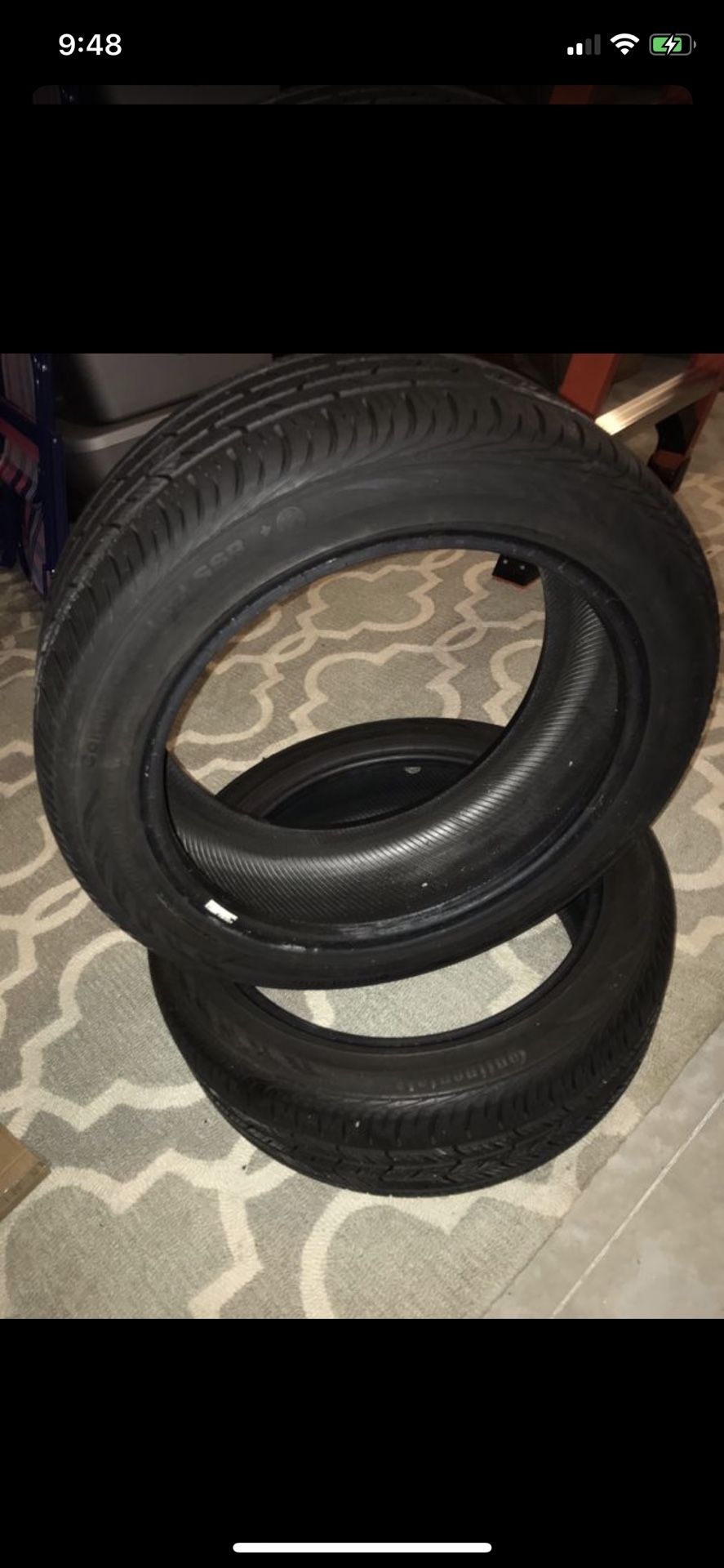 Continental ContiProContact 225/45/17 tires set of 2 ($340 on tire rack)