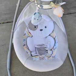 Baby Rocker Swing With Mobile $60