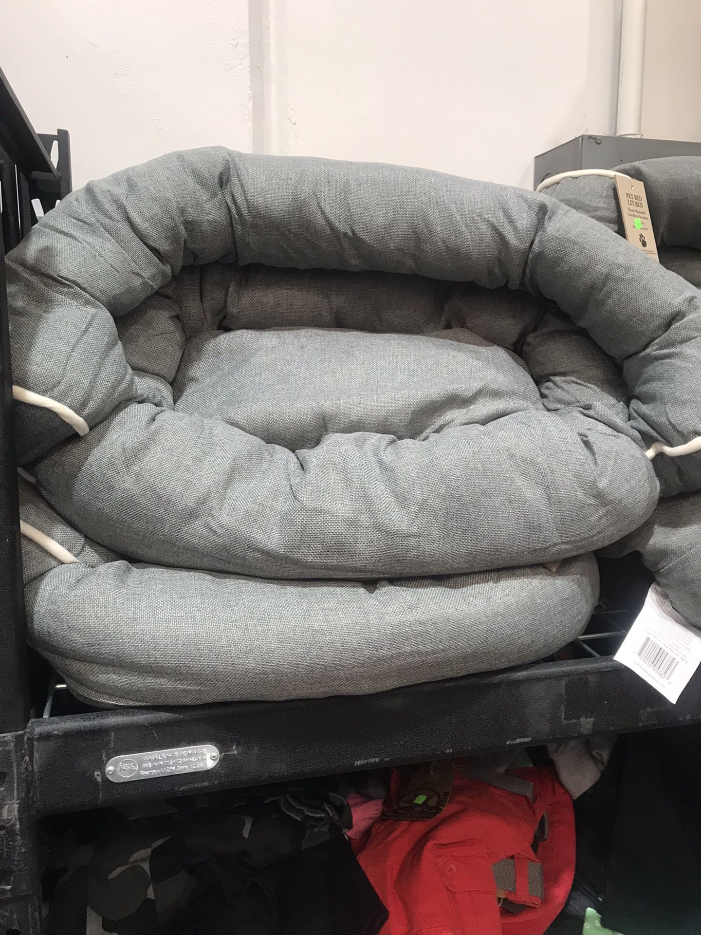 Small Gray Dog Bed Puppy Bed 
