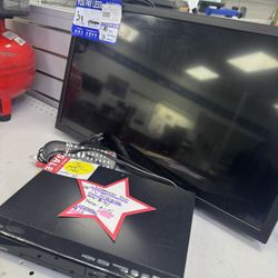 Tv w dvd player combo 