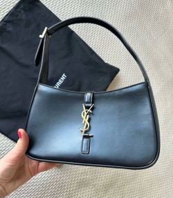 Pre owned Saint Laurent Black Leather Shoulder Bag