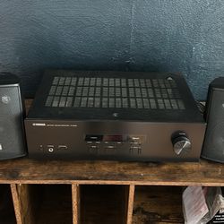 yamaha natural sound receiver r-s202 With 2 Dual Speakers
