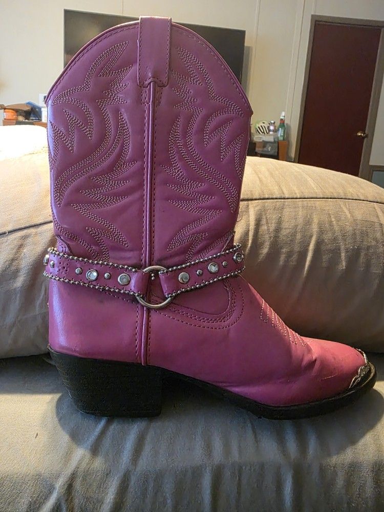 Pink Boots