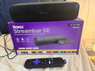 Roku Streambar SE with Remote and Box