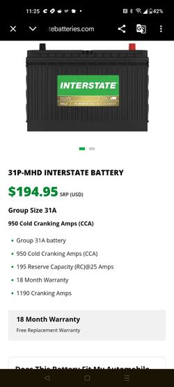BlG-ASS BATTERY - 950 CCA