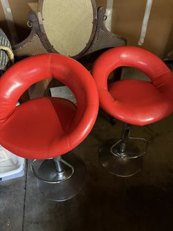 Red Barstools