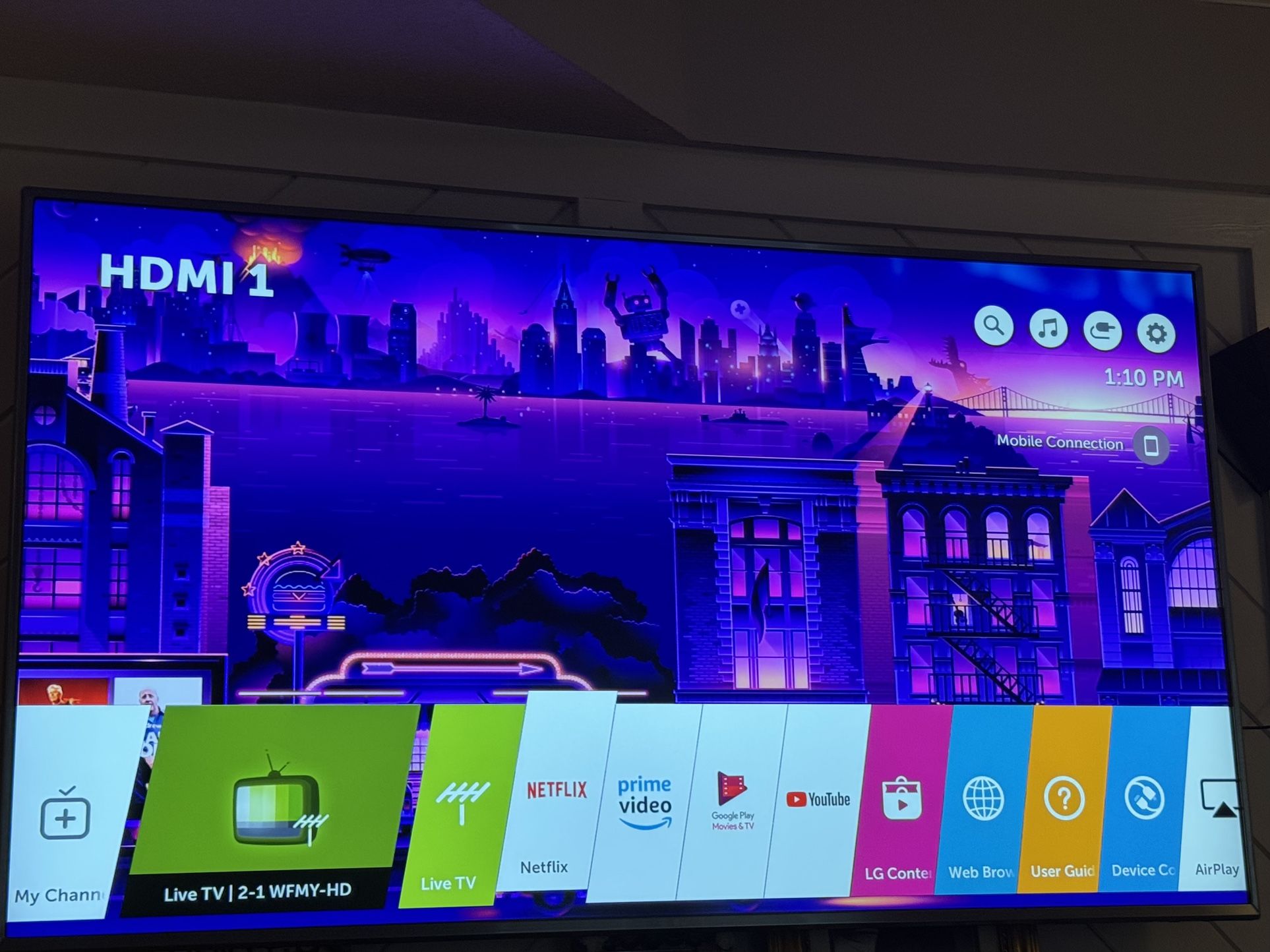 70" LG TV