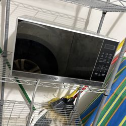 Microwave And Stand 