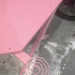 Pink Gaming Desk 