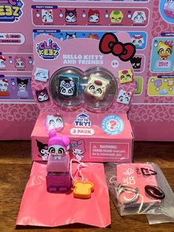 Clickeez Hello Kitty & Friends 3 Pack RARE My Melody