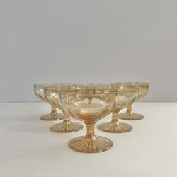 Vintage Coupe Glasses