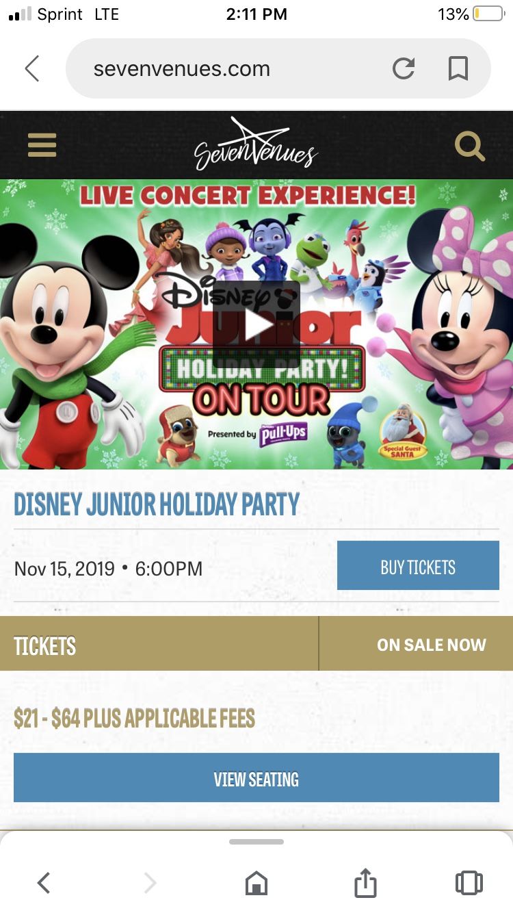 Disney Junior Holiday Party